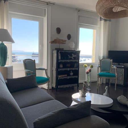 Appartement Villa Chausey, Vue Sur Le Port Granville Luaran gambar