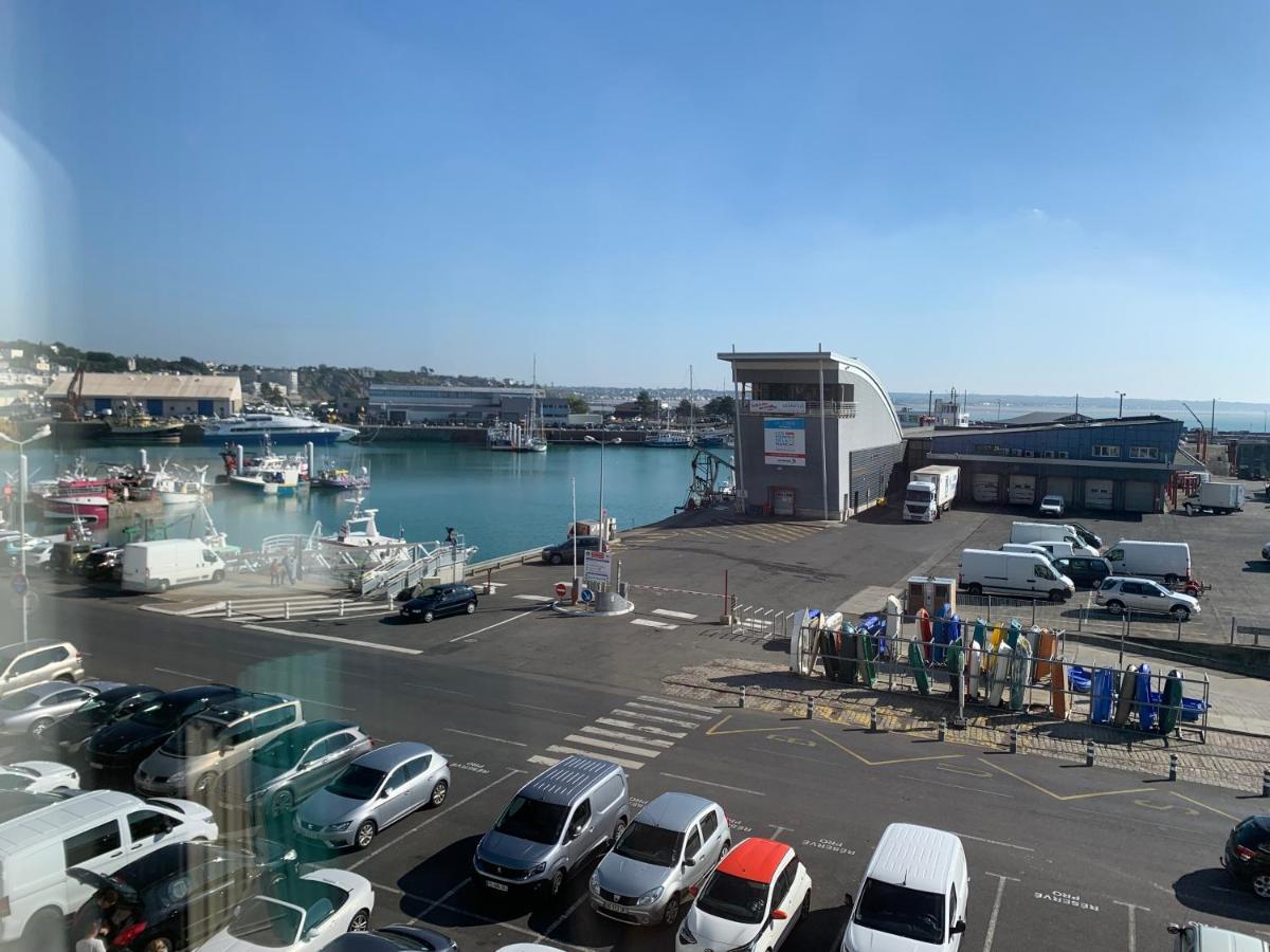 Appartement Villa Chausey, Vue Sur Le Port Granville Luaran gambar